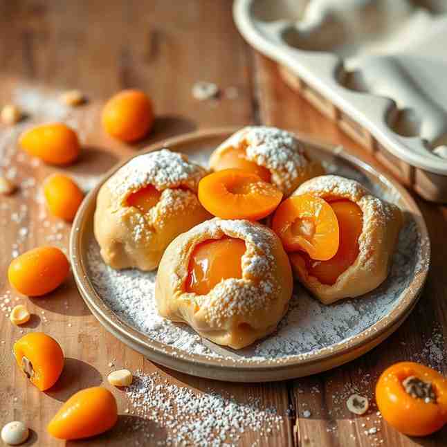 Sweet Austrian Apricot Dumplings (Marillenknödel) Recipe